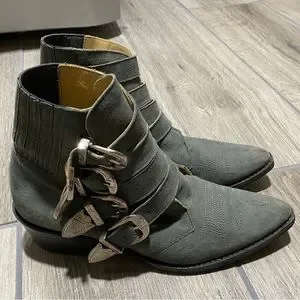 TOGA Pulla | Shoes | Toga Cowboy Western Buckle Strap Up TOGA Pulla | Shoes | Toga Cowboy Western Buckle Strap Up